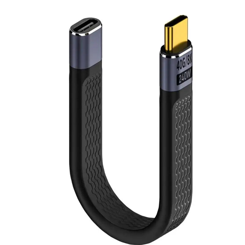 652F Flexible USB C Sync Cable 240W Fast 40Gbps Speed Data Transfer Zpaxo 4 CN