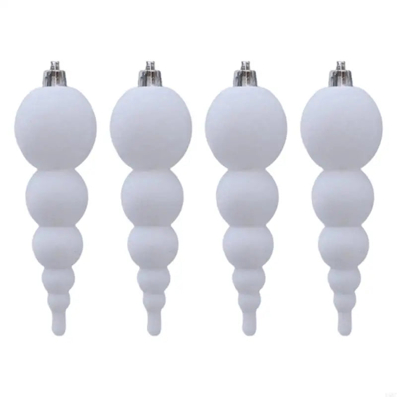 Soft Flocking Gourd Holiday Ornaments Christmas Tree Decoration
