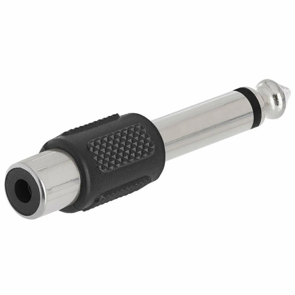 RCA Female Jack 1 4 Male Mono Plug Audio Stereo Adapter Connector