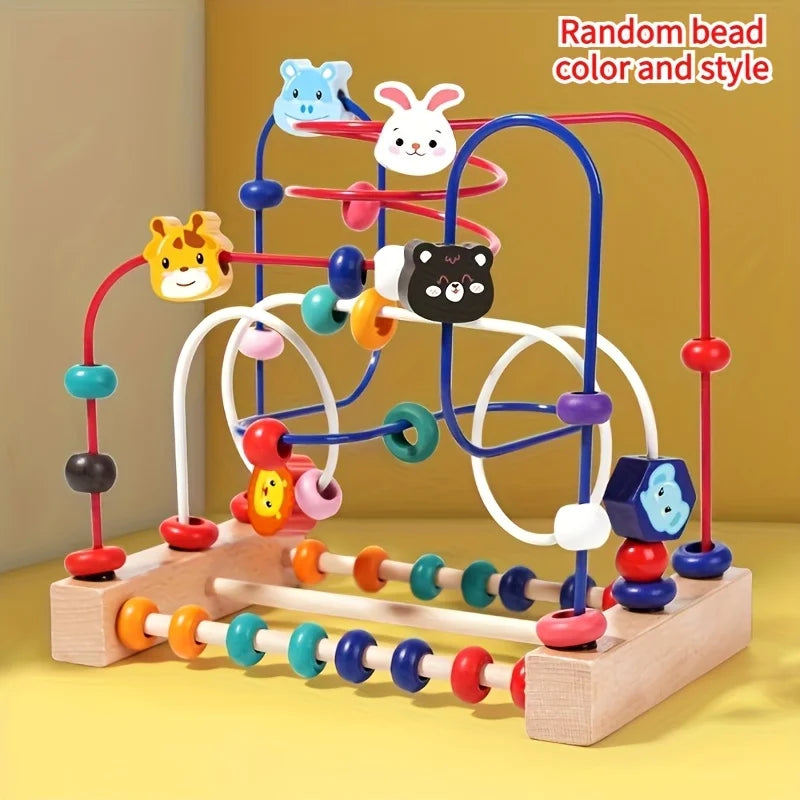 Toys Infants Puzzles Wrapped Beads Toddlers Figure Out Learn About
