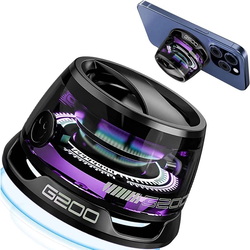 Portable Mini Travel Bluetooth Speaker With RGB Color Lighting Magnetic Speaker BT5.3 Mini Sound Box For iPhone Huawei OPPO VIVO Zpaxo