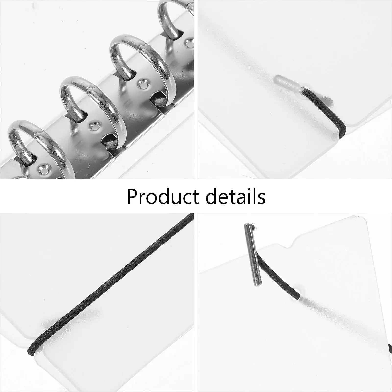 A7 Student Planner Binder Cover- Loose Leaf Folder Ring Durable