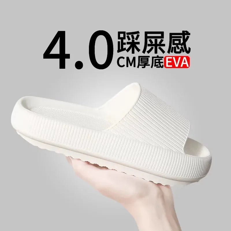 Thick Sole Slippers Indoor Eva Soft Pillow Slides Sandals Anti-slip