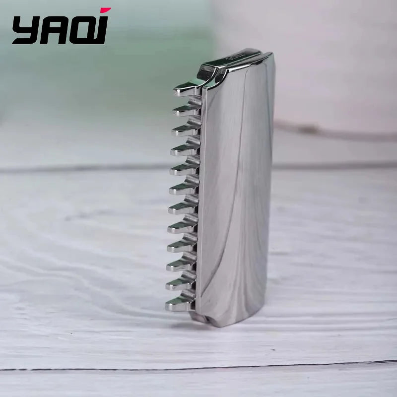 YAQI Vostok 70DC 316 Stainless Steel Dual Comb Safety Razor Head Safety Razor Head Zpaxo