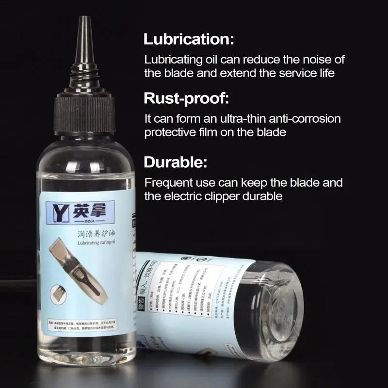 60ml Hair Clipper Oil – Blade Lubricant & Rust Protection Clipper Lubricant Oil Zpaxo