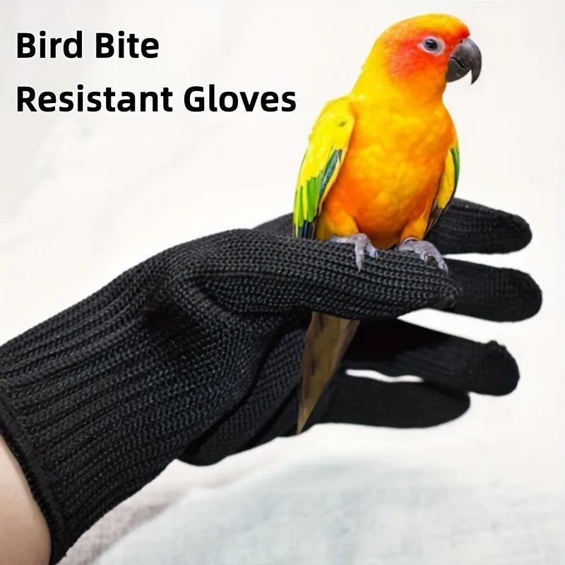 Bird Training Anti-bite Gloves Small Animal Handling Wire Chewing