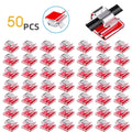 50-Pack Cable Organizer Clips – Wall Mount Cord Holder & Winder Cable Organizer Clips Zpaxo 50PCS Transparent