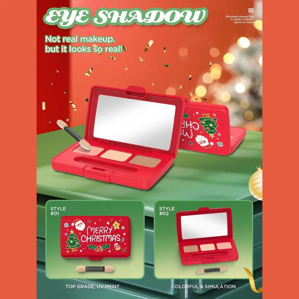 Toddler Pretend Makeup Kids Fake Christmas Cosmetic Set Realistic Toddler Pretend Play Makeup Kit For Birthday Christmas Zpaxo China Mainland