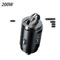 100W 200W Car USB Charger Supercharging Cigarette Lighter Adapter Zpaxo 200W China Mainland