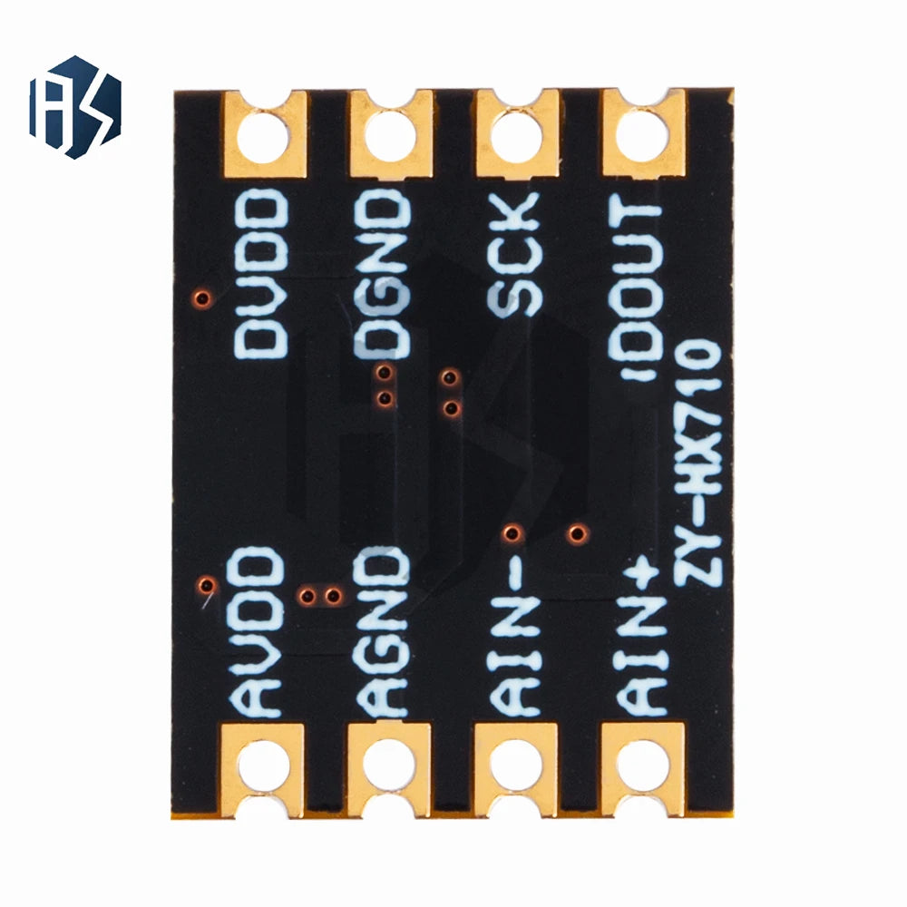 HX710A 24-Bit High Precision ADC Module, 2.5V-5.5V Dual-Wire Single-Channel A/D Sampling Module Zpaxo
