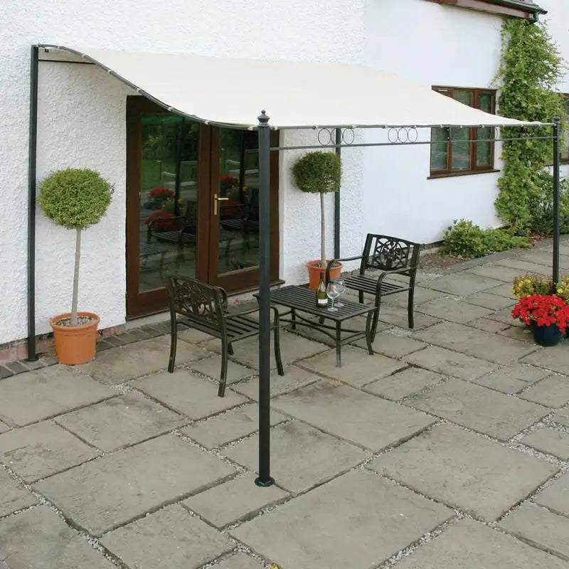 3x2.6m Sun Shelter Shade Sail Sunshade Protection Awning Camping Large Tent for Outdoor Canopy Garden Patio Top Shade Cloth Zpaxo