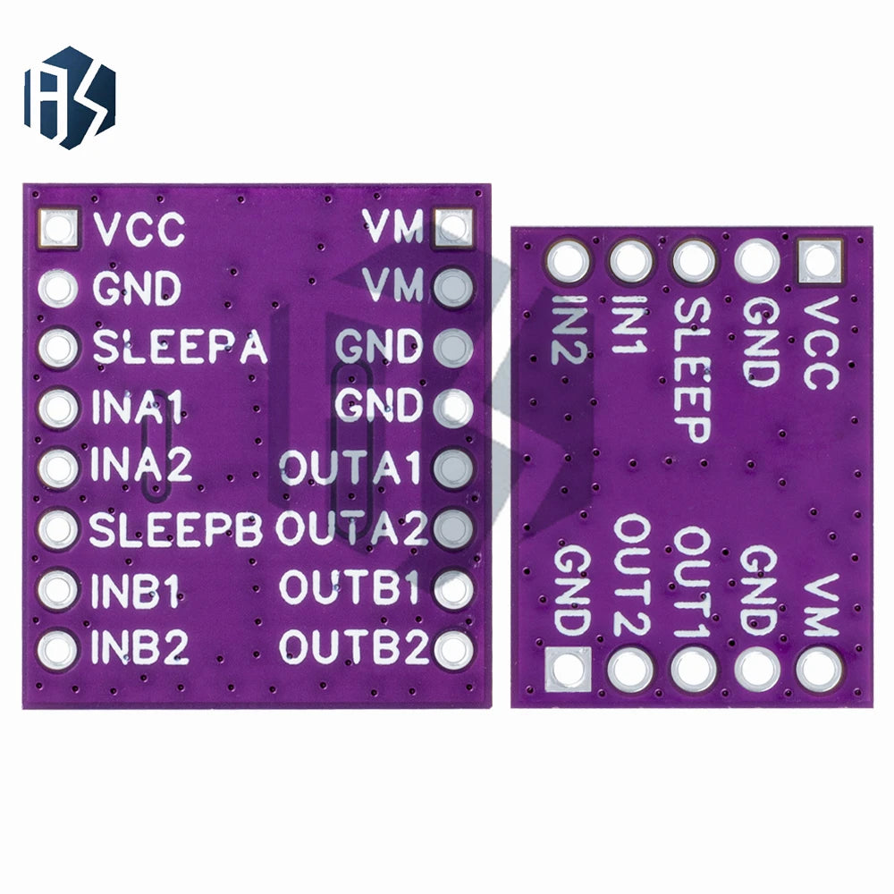 DRV8837 1 Channel 2 Channels DC H-bridge Motor Driver Module 8A Zpaxo