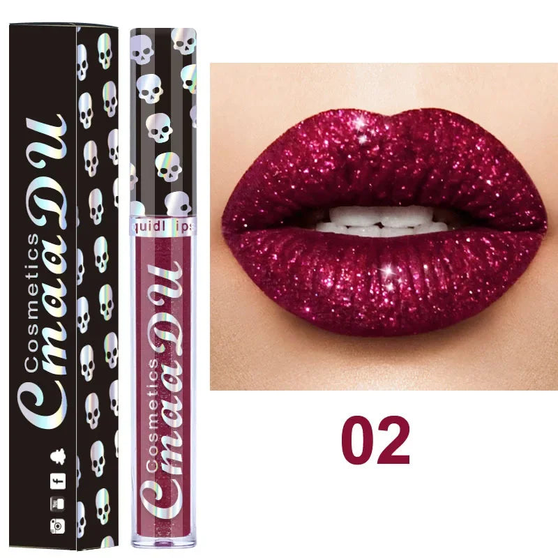 8Colors Shiny Liquid Lipstick Waterproof Nude Matte Velvet Glossy