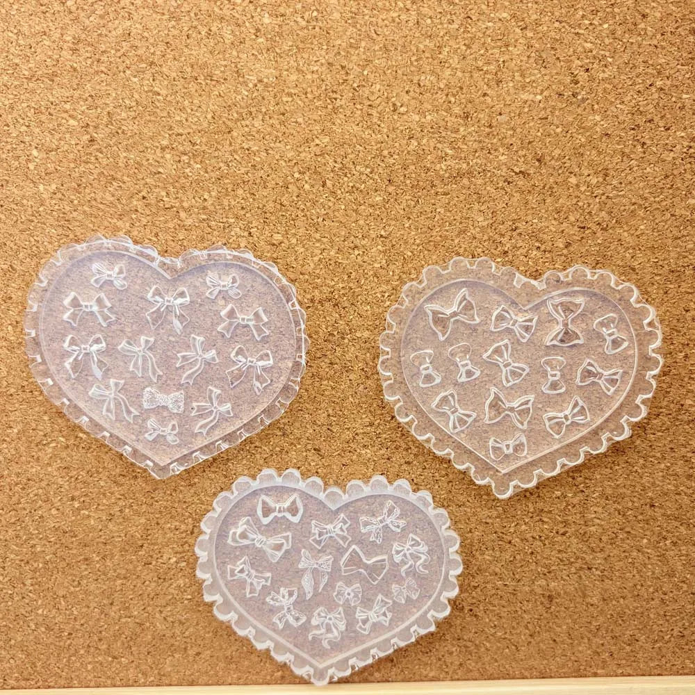 3pc Flower Silicone Nail Art Mold – Rose & Camellia DIY Set Nail Art Mold Zpaxo style 2