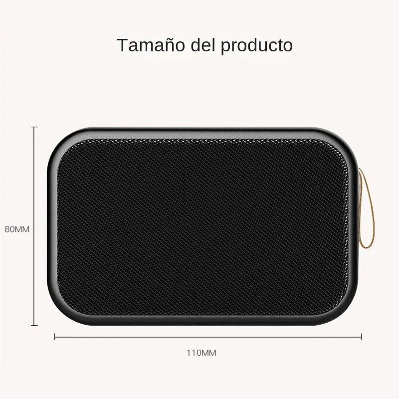 Mini Bluetooth Speaker Subwoofer Portable Wireless Soundbar 500mAh Zpaxo