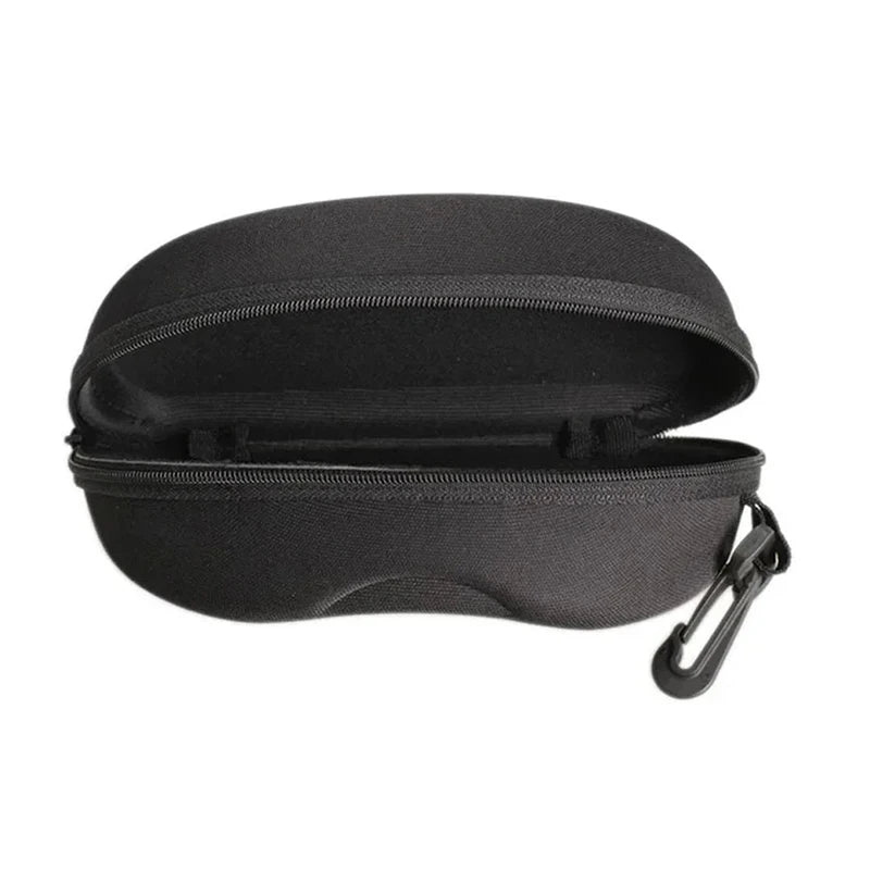 EVA Zipper Sunglasses Case with Hook – Shockproof Eyewear Pouch
