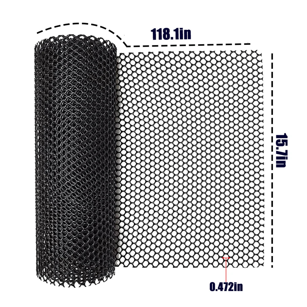 Plastic Wire Mesh Fence Poultry Netting 300 Fencing Solution Dogs