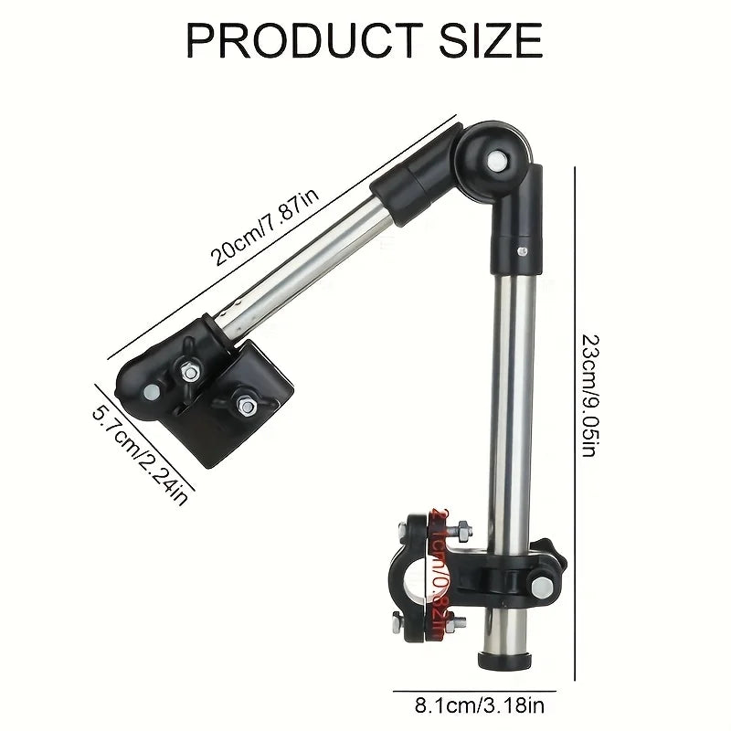 Adjustable Stainless Steel Umbrella Stand Wheelchairs Bicycles