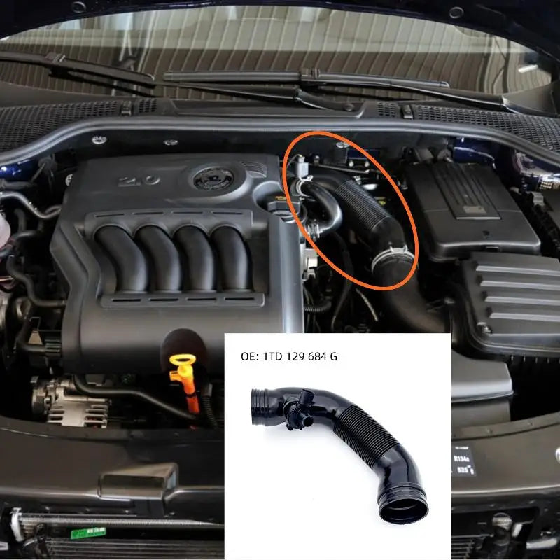 Car Engine Air Filter Intake Hose – Ventilation Duct