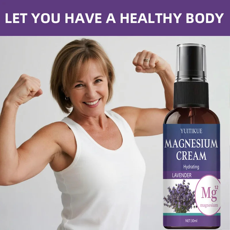 YUITIKUE Magnesium Spray 30ml – Lavender Joint & Muscle Relief Magnesium Body Spray Zpaxo