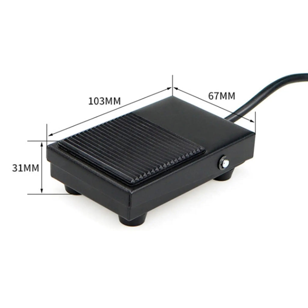 Sewing Machine Foot Control Pedal 220V Professional Replacement Parts Spare Parts Foot Controller with 1M Power Cord Accessory Zpaxo