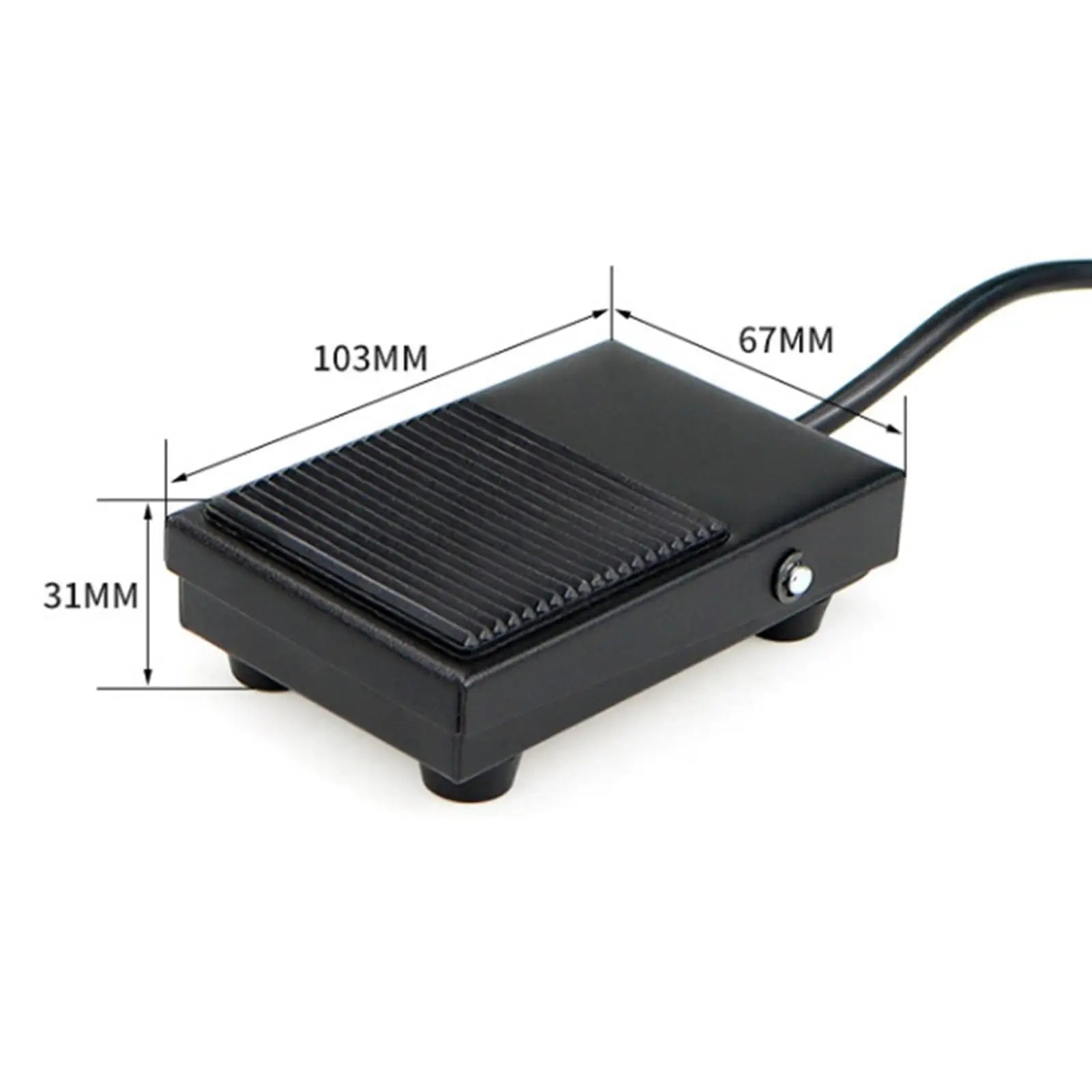 Sewing Machine Foot Control Pedal 220V Professional Replacement Parts Spare Parts Foot Controller with 1M Power Cord Accessory Zpaxo