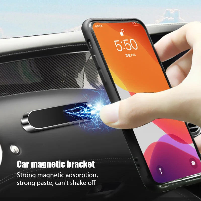 Mini Car Magnetic Phone Holder Stand Universal Portable Mobile Zpaxo