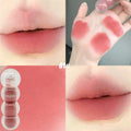 Cute Velvet Matte Lip Gloss Long Lasting Liquid Lipstick Lip Makeup Beauty Nonstick Cup Waterproof Lip Gloss Korean Makeup New Zpaxo 01