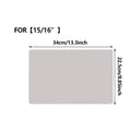 Cleaning Cloth For Applicable Apple Keyboard Macbook Pro 13/14/15/16 Inch Laptop Computer Dust Proof Keyboard Protection Cloth Zpaxo For 15-16 inch