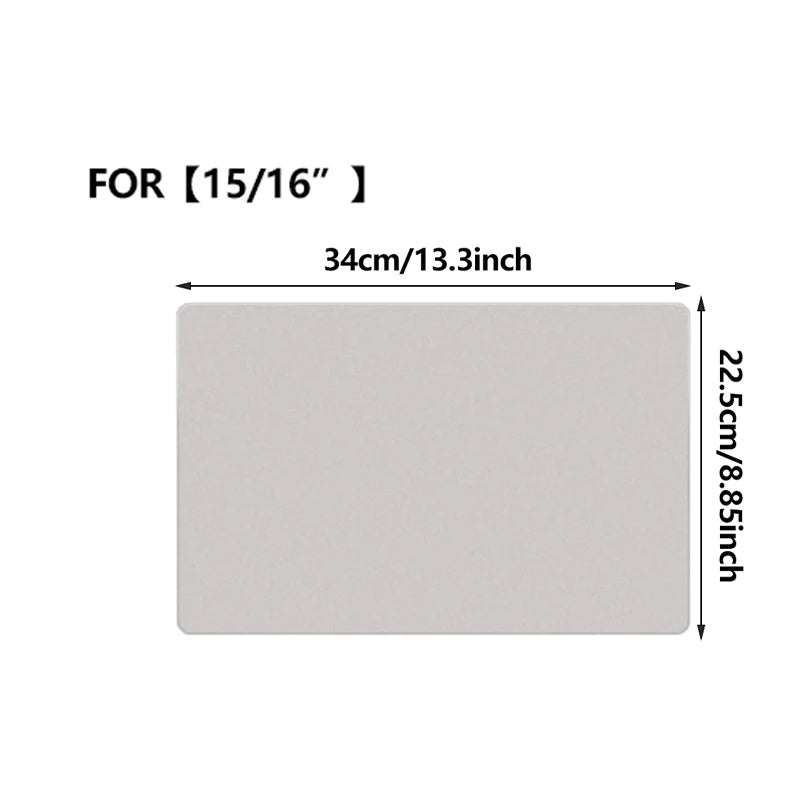 Cleaning Cloth For Applicable Apple Keyboard Macbook Pro 13/14/15/16 Inch Laptop Computer Dust Proof Keyboard Protection Cloth Zpaxo For 15-16 inch