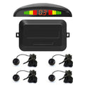 Hippcron Parking Sensors Car Reverse Display 4 Backward Sensor Sound