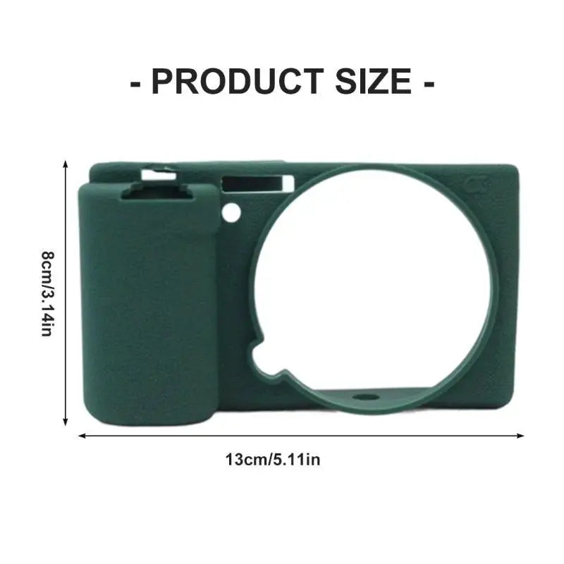 652F Textured Grip Silicone Cover ZVE10 Camera Heat Resistant Bottom Zpaxo