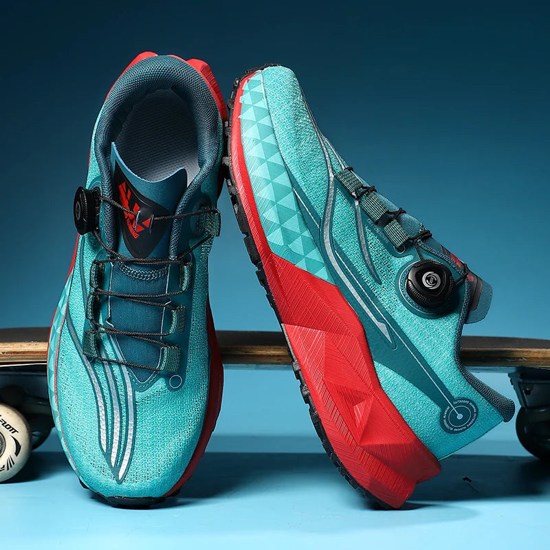 Men's Casual Sneakers Luxury Trainer Shoes Breathable Race Running
