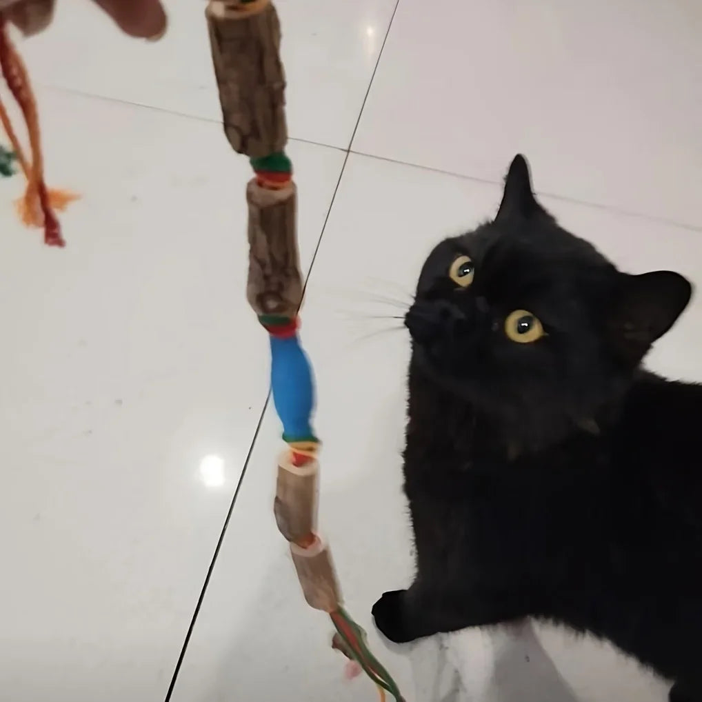 2pcsToy That Attracts Cats Play Natural Cat Toy Made Rope Used