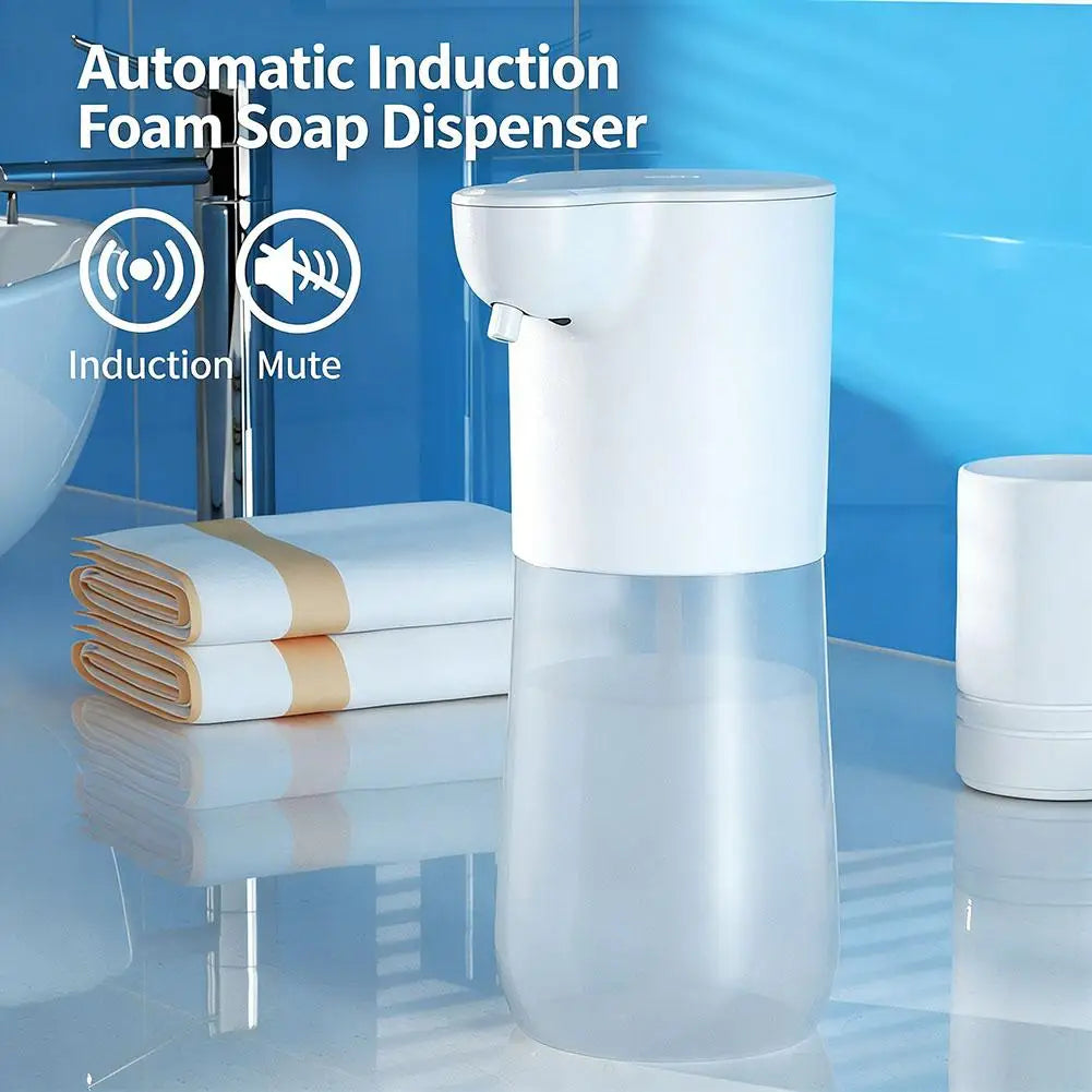 Touchless Automatic Foam Soap Dispenser USB Rechargeable 600ml Foam Soap Dispenser Zpaxo