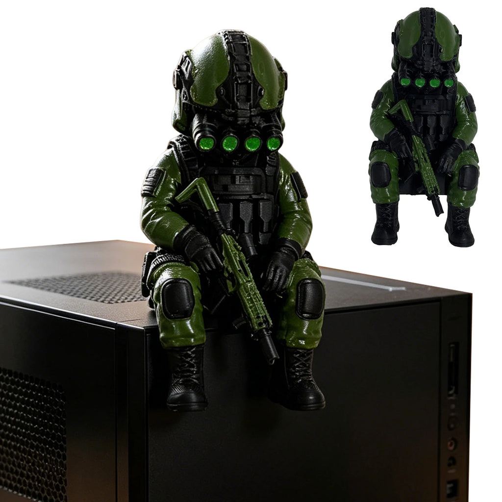 Tactical Mini Soldier Figurine Sniper Ornaments Enthusiasts