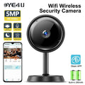 Mini Security Battery Camera 5MP HD Indoor Human Detection Micro Smart Home Small Recorder Video Surveillance Monitor IP Cameras Zpaxo Camera No Card