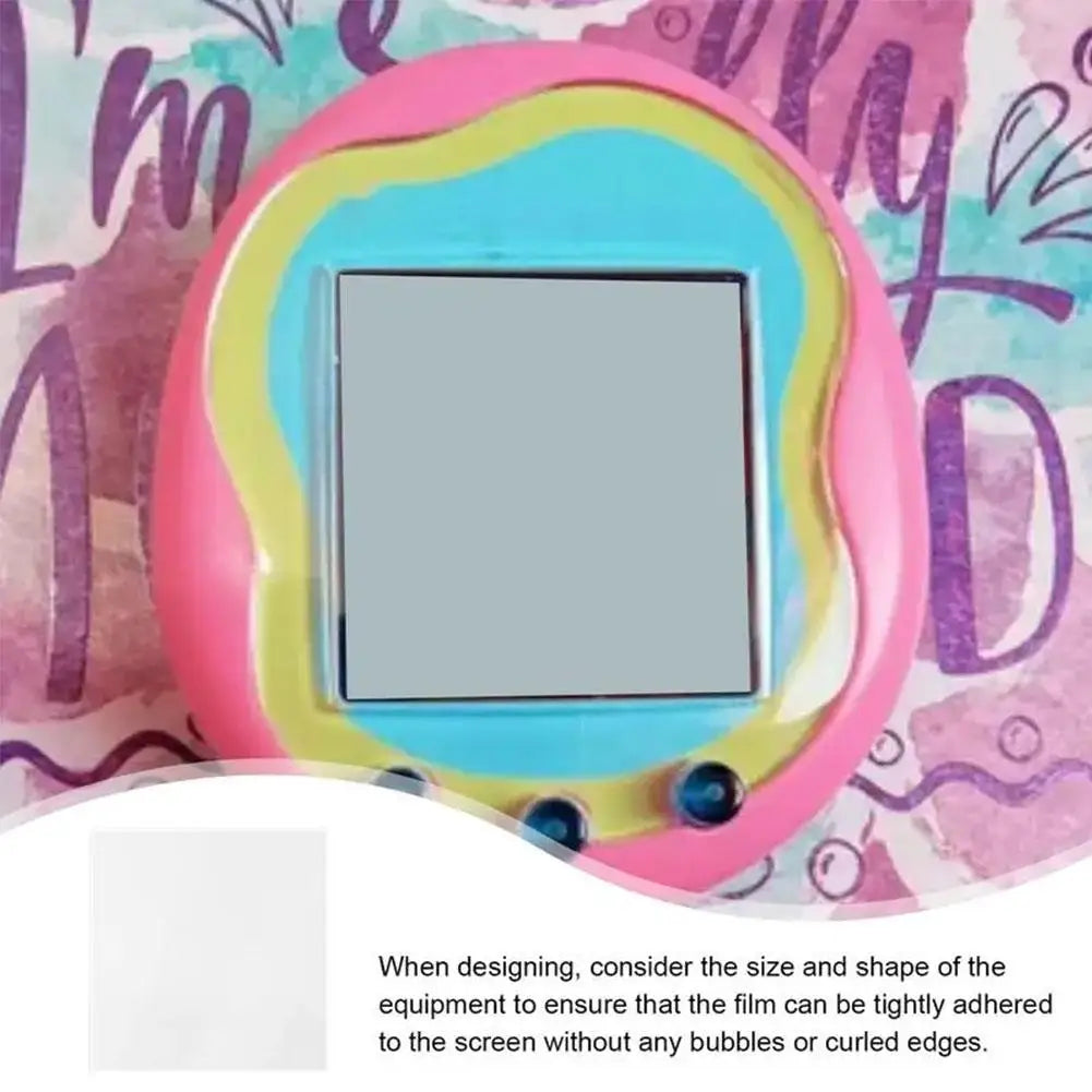 Tamagotchi Screen Protector – Clear TPU Anti-Fingerprint Film Screen Protector Film Zpaxo