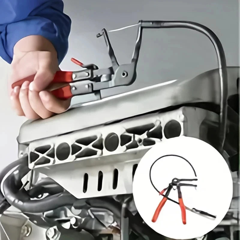 Bendable Long Flexible Hose Clamps Cable Clamping Pliers Straight