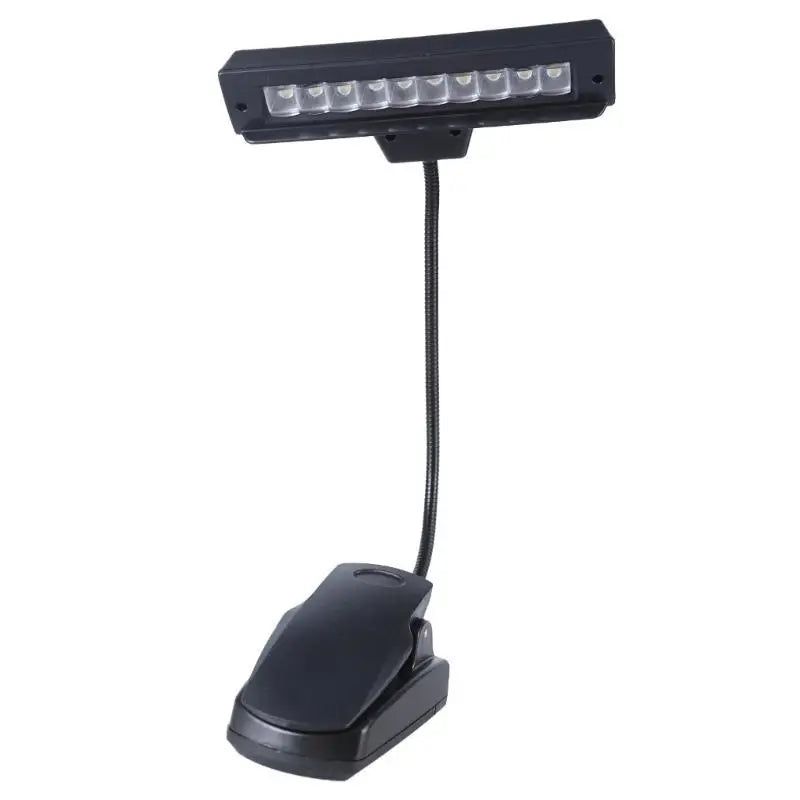 652F Flexible 10 LED Clip Light Cold White USB AA Battery Operated Zpaxo CN