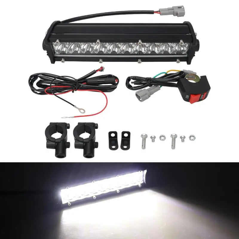 8.5" Slim LED Light Bar 60W 6000lm – IP67 Off-Road Work Light