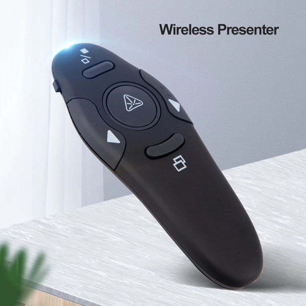 2.4GHz Wireless USB Powerpoint Presentation PPT Flip Pen Pointer Clicker Presenter with Red Light Remote Control for Teacher Zpaxo Default Title