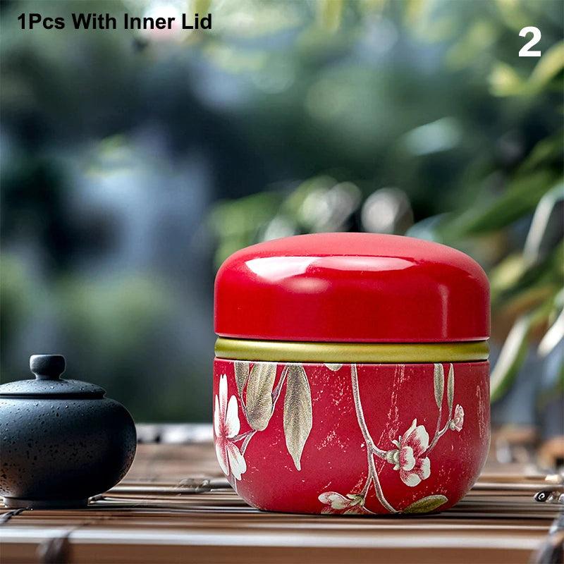 CMSmall Portable Storage Boxes Tea Caddy Box Containers Candle Cans Zpaxo 2