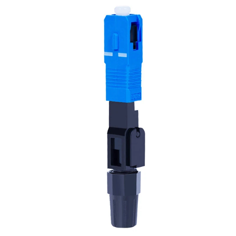 10-Pack SC/UPC Single-Mode Fiber Optic Quick Field Connectors