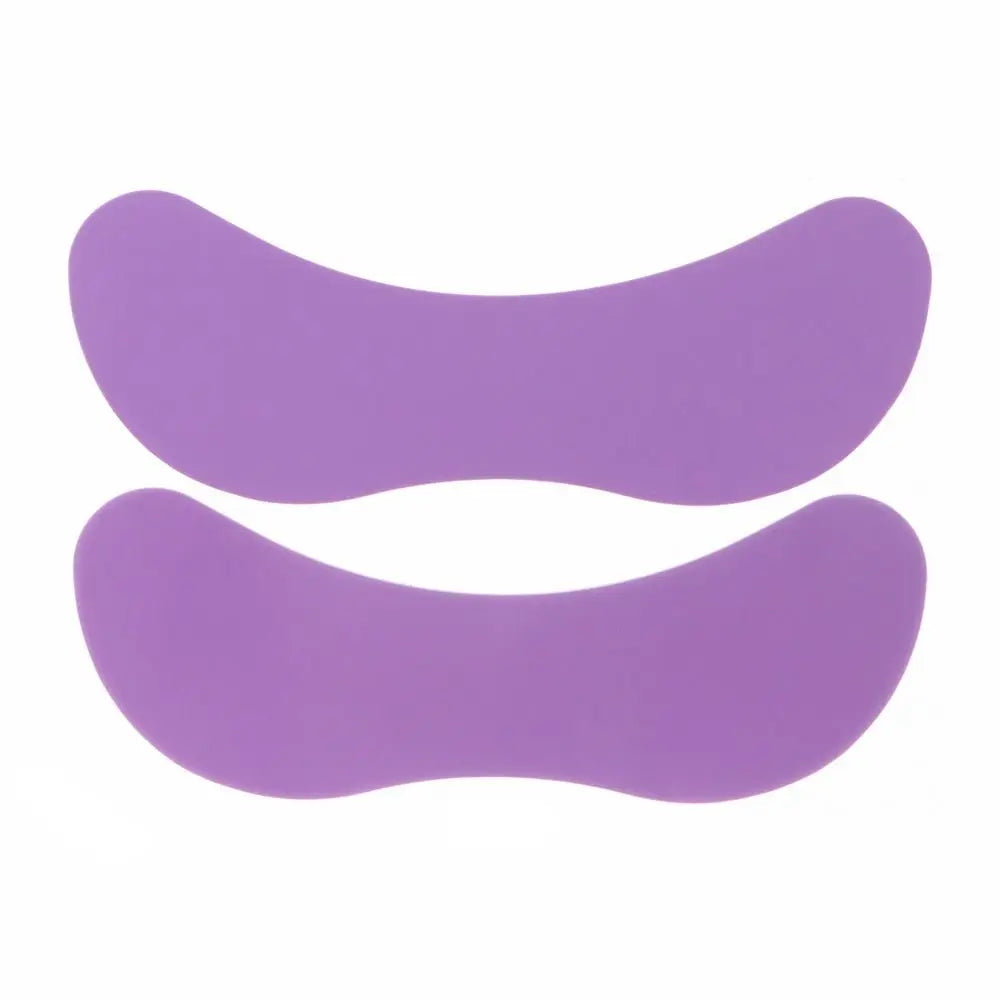 1Pair Silicone Eyelash Perm Pads Wrinkle Resistant Beauty Patch Zpaxo Purple