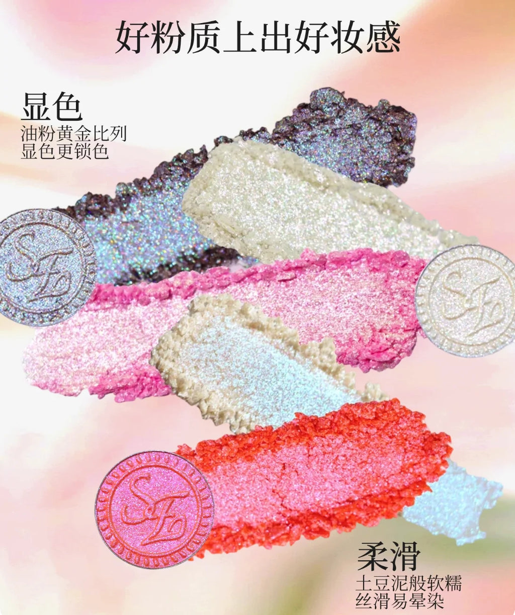 Sheeneffect Chameleon Pigment Eyeshadow Single Eye Shadow Zpaxo