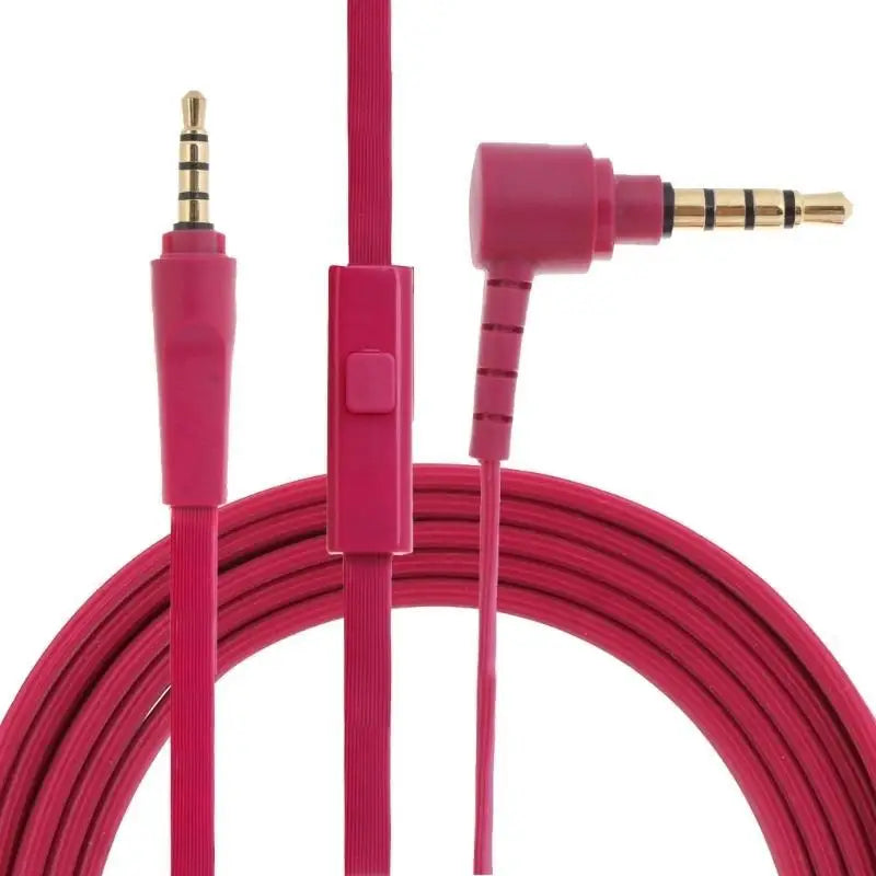 652F Replacement 100AAP 100ABN Headphone Aux Cable Cord Zpaxo rose Red CN