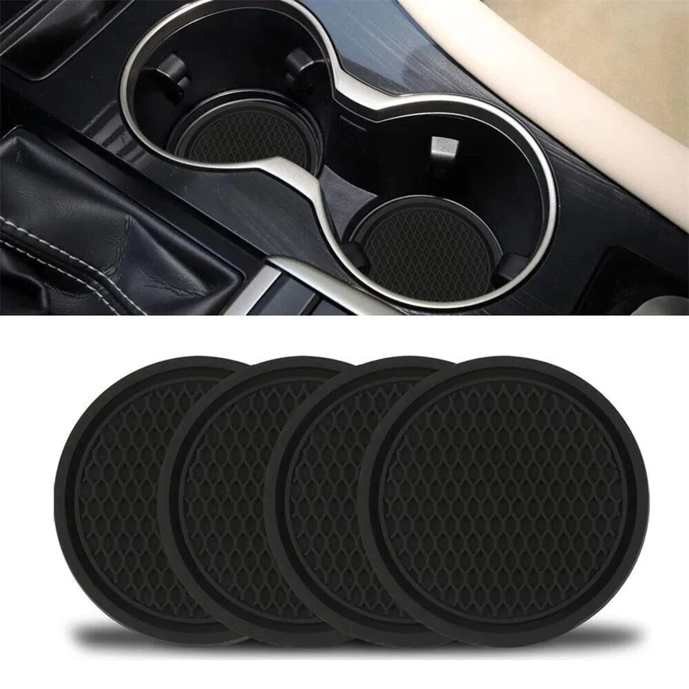 Car Cup Holder Silicone Insert Coaster Mat Fit Most Cars Styling