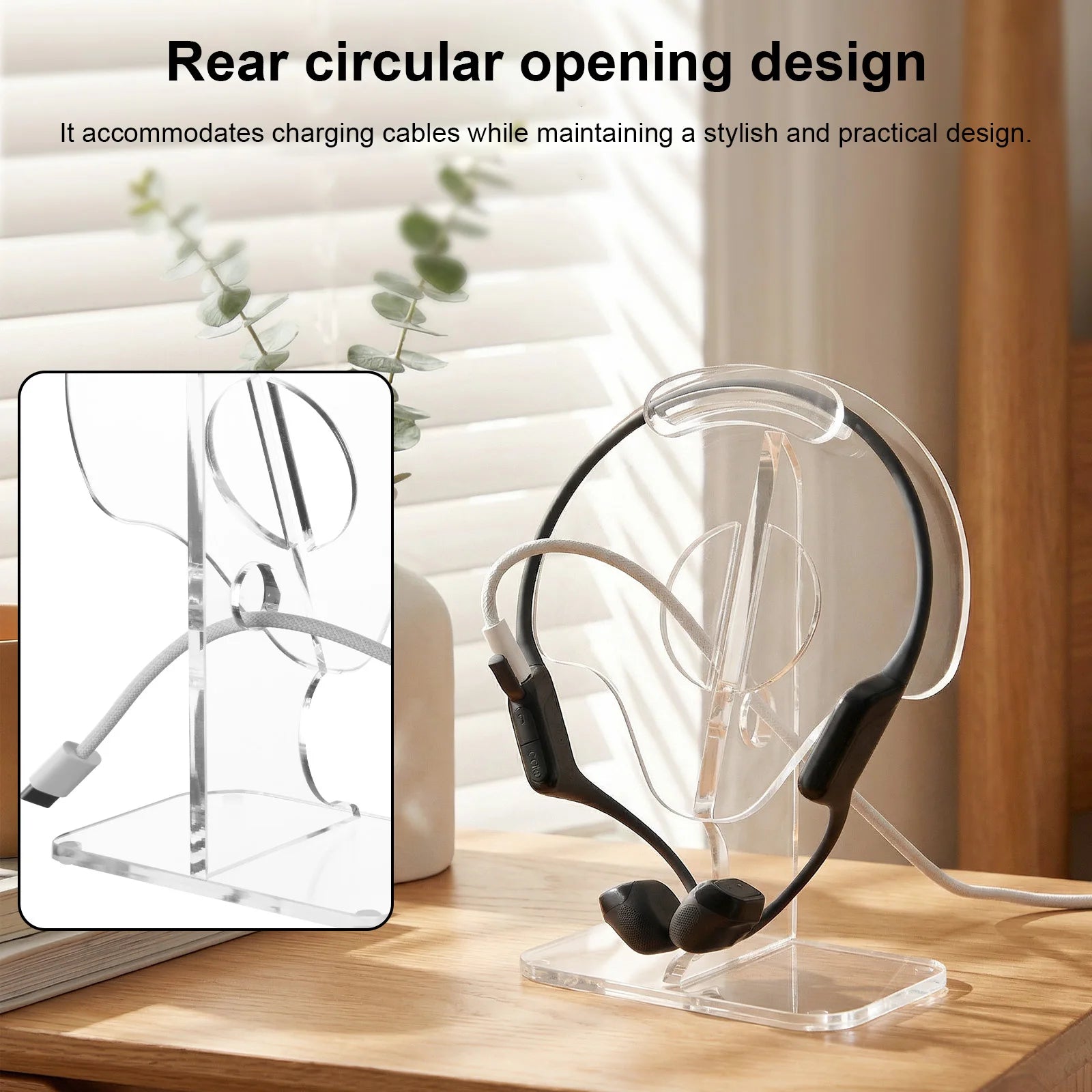 Earphone Storage Stand Fit Shokz Openrun 2 Air Openswim Earbuds Rack