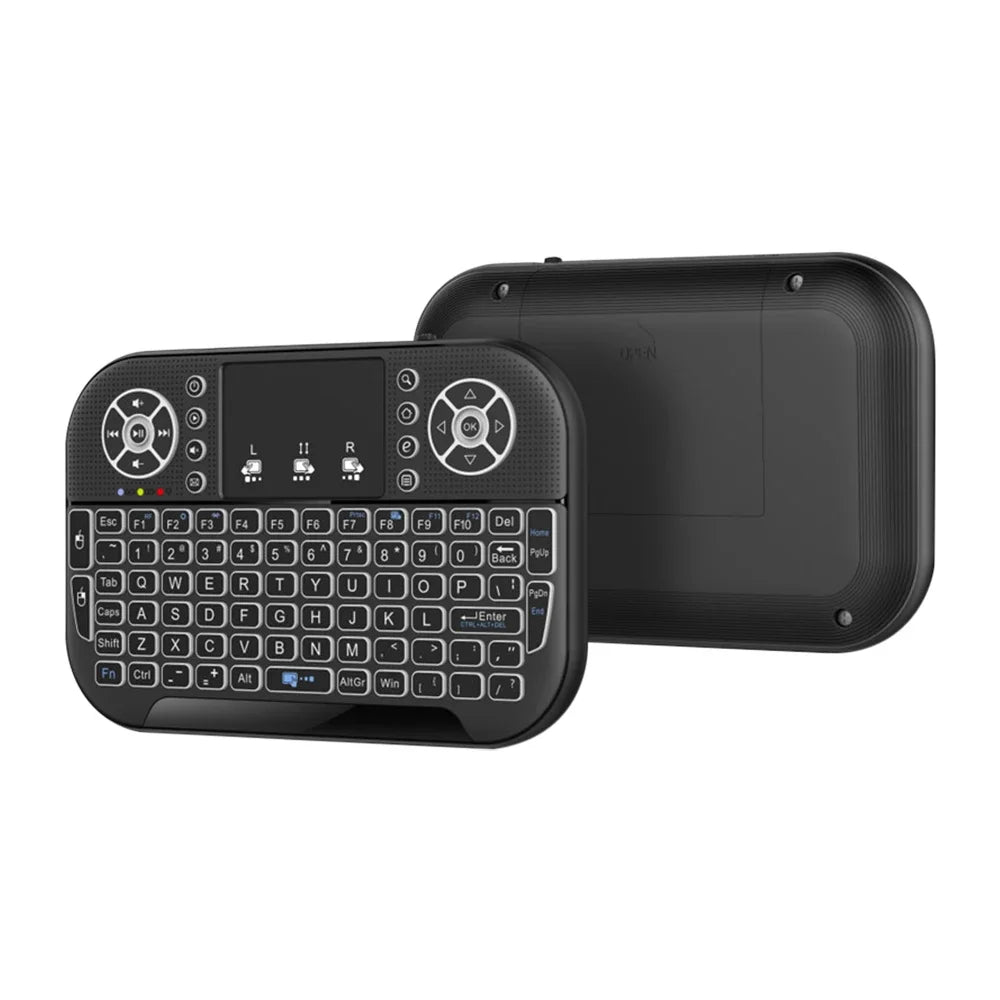 A8 Mini Bluetooth Keyboard Dual Mode Handheld Fingerboard Backlit Zpaxo AAA batery